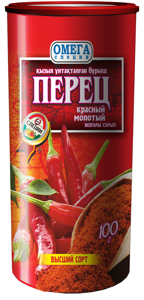 Перец Красный молотый 100 гр. в тубе
