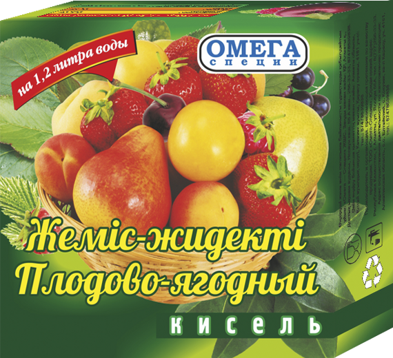 Кисель "Плодово-ягодный" 170 гр.